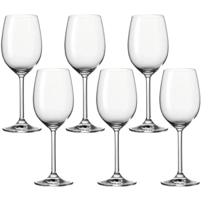 Afbeelding van Leonardo Witte Wijnglazen Daily 370 ml 6 Stuks