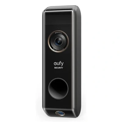 Afbeelding van eufy Security video Doorbell S330 Add on Beveiliging Deurbel Dual Camera (met batterij), Extra camera, Batterij gevoede deurbel, Bewegingssensor, Pakketdetectie, 2K HD, Toll free