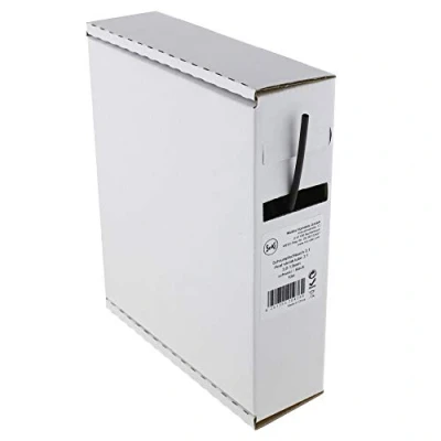 Afbeelding van Krimpkous zwart 3:1, 3,0 1,0 mm, 10 meter dispenserbox