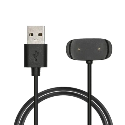 Afbeelding van kwmobile USB oplaadkabel geschikt voor Huami Amazfit Bip U / Pro GTS 2e GTR 2 Mini Pop kabel Laadkabel smartwatch in zwart