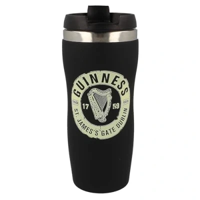Afbeelding van Guinness Bottle Top Travel Mug Tumbler met St James&#039;s Gate Design (300ml)