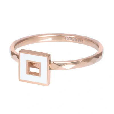 Afbeelding van Artistic Square iXXXi Vulring 2 mm Roségoud / 19