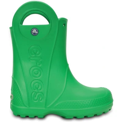 Afbeelding van Regenlaars Crocs Kids Handle It Grass Green Schoenmaat 34 35