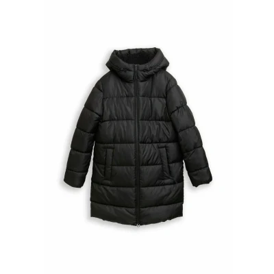 Afbeelding van TOM Tailor Denim Wintermantel, Dames, Maat: XXL, Deep black