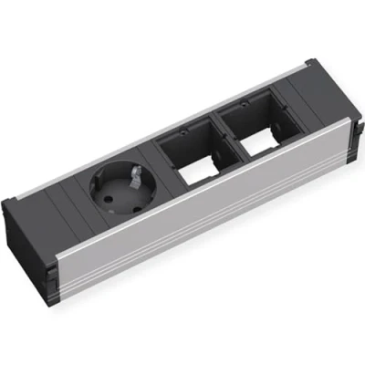 Afbeelding van BACHMANN CONI 1x geaard stopcontact 2x ABD