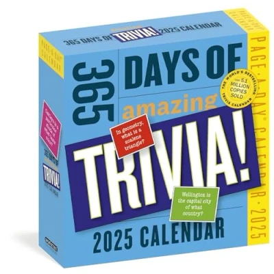 Afbeelding van 365 Days of Amazing Trivia Page A Day® Calendar 2025