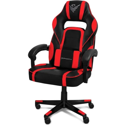Afbeelding van Gaming stoel Phoenix TROPHY Rood/Zwart