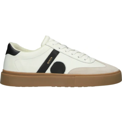 Afbeelding van Blackstone QUARTZ AUDEN EG554 White Black Sneaker (low) Heren Maat: 44