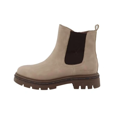 Afbeelding van TOM Tailor Korte laarzen, Dames, Maat: 37, Dk cream Pu