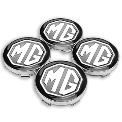 Afbeelding van 4 Stuks Naafkappen voor MG MG4 60mm, Wieldoppen Velgen Badge Wielnaafdoppen Wiel Center Met Auto Logo Embleem Accessoires Naafdop