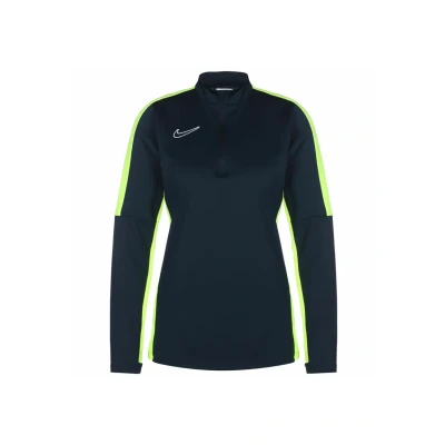 Afbeelding van Nike Performance Academy 23 Drill Trainings Longsleeve, Dames, Maat: Large, Obsidian volt white