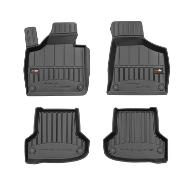 Afbeelding van FROGUM 3D409040 Vloermatset Rubber 4 Zwart Op maat gemaakt AUDI: A3 Hatchback