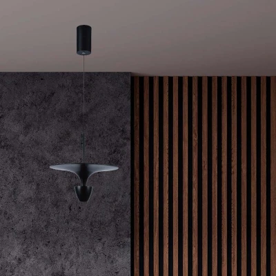 Afbeelding van V TAC VT 7832 B Designer plafondlampen hanglampen IP20 Zwarte behuizing 9 Watt 1000 Lumen 4000K