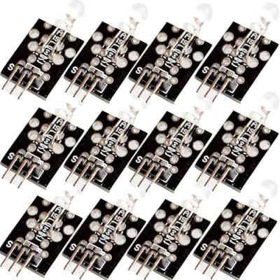 Afbeelding van 12 stuks KY 005 3 pins IR infrarood transmitter emissie sensormodule voor Arduino en met Raspberry Pi
