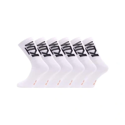 Afbeelding van KTM herensokken, 6 stuks, hoge Wit, 39 42 EU