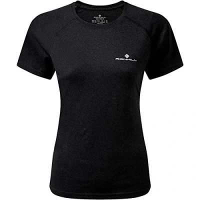 Afbeelding van Ronhill Core hardloopshirt voor dames, zwart XL