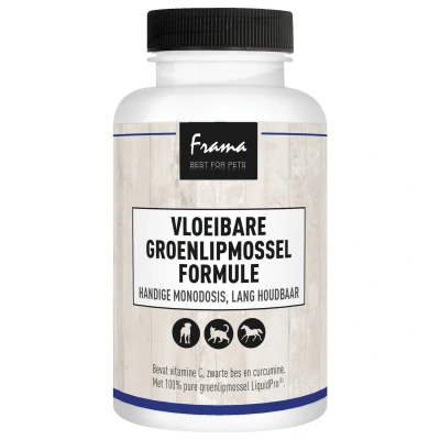Afbeelding van Frama Best For Pets Groenlipmossel Vloeibaar 30 capsules