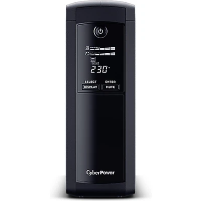 Afbeelding van CyberPower ValuePRO Line Intera. 1200VA/720W 5xschuko VP1200ELCD