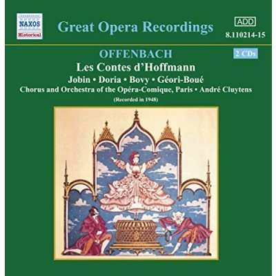 Afbeelding van Chorus And Orchestra Of The Opéra Comique, André Cluytens Offenbach: Les Contes D&#039;Hoffman (2 CD)