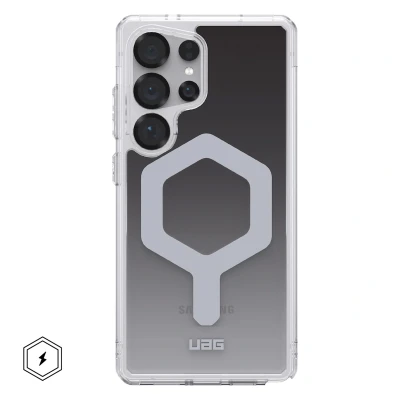Afbeelding van Samsung Galaxy S25 Ultra MagSafe Hoesje Kunststof UAG Hardcase/Backcover Transparant Telefoonhoesje Shockproof/Valbescherming
