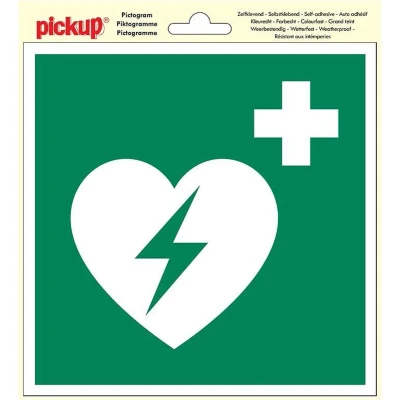 Afbeelding van Pickup Pictogram 20x20cm Aed Defibrillator