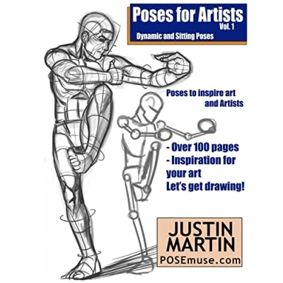 Afbeelding van Inspiring Art and Artists Poses for Volume 1 Dynamic Sitting