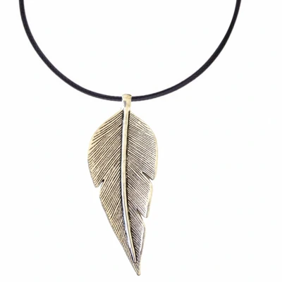 Afbeelding van Ketting zilverkleurig boomblad verstelbaar Charme Bijoux