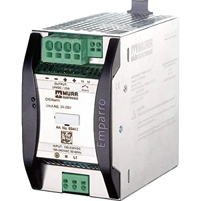 Afbeelding van Murr Elektronik, Mobiele stroomverdelers, Top rail voedingseenheid (DIN rail)
