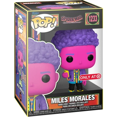 Afbeelding van Funko Pop! Spider Man: Across the Verse Miles Morales Blacklight #1233 Exclusive
