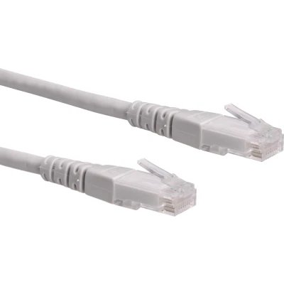 Afbeelding van Netwerkkabel Cat6 U/UTP 5 meter (100% koper, Grijs)