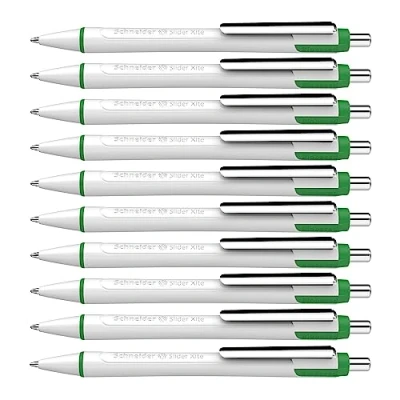 Afbeelding van Schneider balpen Slider Xite 0.6mm groen 10 stuks S 133204