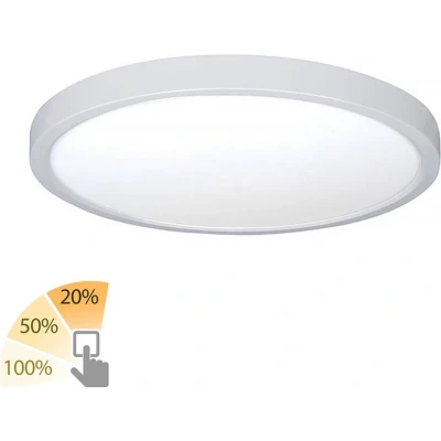 Afbeelding van Highlight plafondlamp Piatto 1 lichts 30.5 x2.5 cm wit