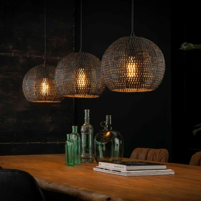 Afbeelding van Fraaai Armin hanglamp rond 3L Metaal