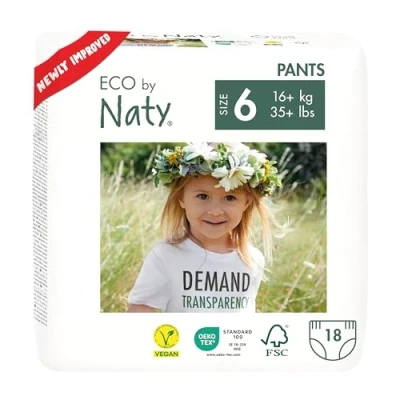 Afbeelding van Naty Luierbroekjes Maat 6 (16+ kg) 18 stuks