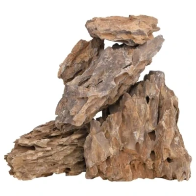 Afbeelding van vidaXL Drakenstenen gemengde kleur 25 kg 10 30 cm