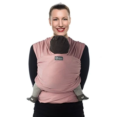 Afbeelding van Babylonia Tricot Slen Organic Soft Pink Draagdoek BDDTS970