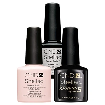 Afbeelding van CND Shellac Beau plus Base, XPRESS5 Top Coat, 1 x 22 ml