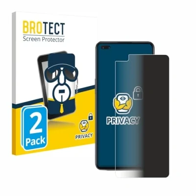 Afbeelding van BROTECT privacy screenprotector voor OnePlus Nord Folie Beschermfolie Blauwlichtfilter (2 Stuks)