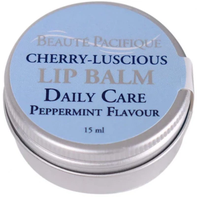 Afbeelding van Beauté Pacifique Cherry Luscious Lip Balm Daily Care Peppermint Flavour (15 ml)