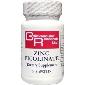 Afbeelding van Cardio Vasc Res Zink Picolinaat 25mg, 60 capsules