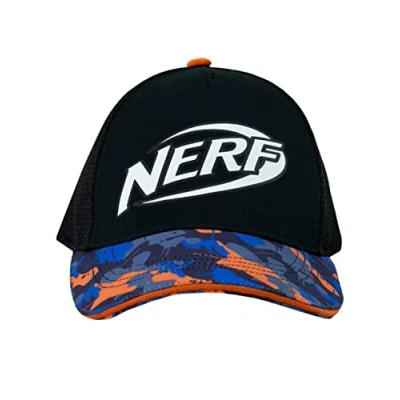 Afbeelding van Nerf Baseball Cap Kids Camouflage Hoed voor jongens of meisjes Veelkleurig One Size