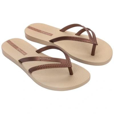 Afbeelding van Slipper Ipanema Women Bossa Beige Copper Schoenmaat 39 40