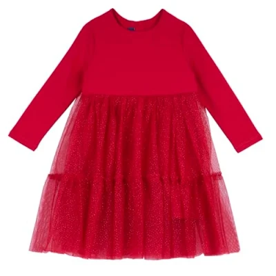 Afbeelding van Chicco Meisjeskleding Kerstmis Hooded Sweatshirt, rood (3), 9 Maanden