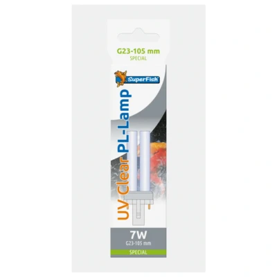 Afbeelding van Superfish Uv Pl Lamp G23 Pondclear Verlichting 105 mm 7 Watt