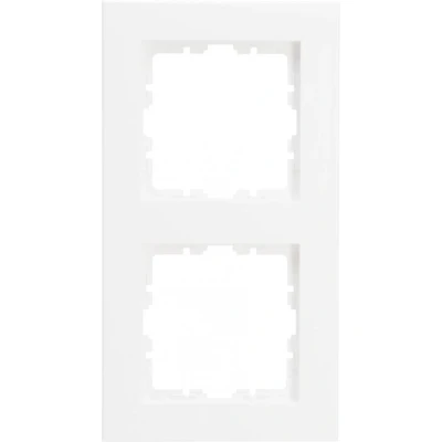 Afbeelding van Kopp afdekraam 2 voudig HK07 Pure mat wit (406932008)