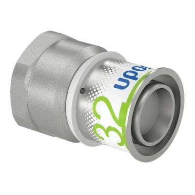Afbeelding van Uponor S Press Plus perskoppeling recht 32 x 1 pers binnendraad