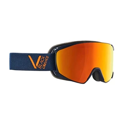 Afbeelding van Black Crevice Skibril Schladming dubbele lens, anti condenslaag, UV400 bescherming (marine/oranje/oranje, M (hoofdomtrek 55 58 cm)