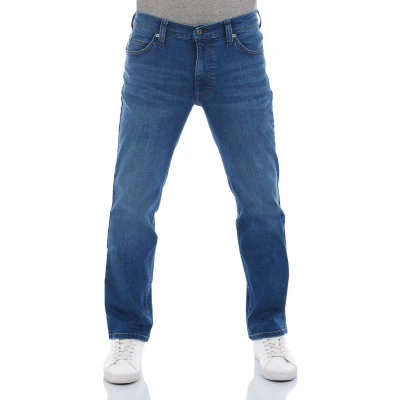 Afbeelding van Mustang Tramper Straight leg jeans, Heren, Maat: 34x30, Medium middle