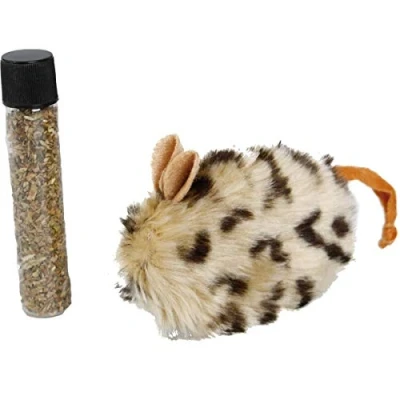 Afbeelding van Kattenspeeltje Muis Sikske met Catnip