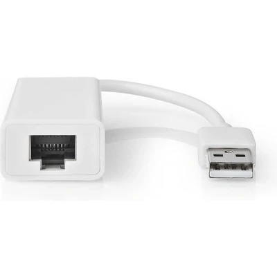 Afbeelding van Netwerkadapter USB A naar RJ45 Nedis (USB 2.0, 100 Mbps, Wit)